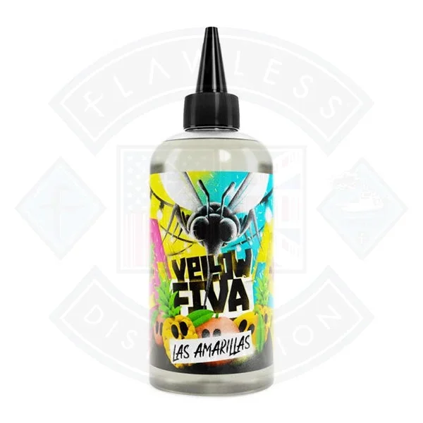 Yellow Fiva Las Amarillas 0mg 200ml Shortfill E-Liquid