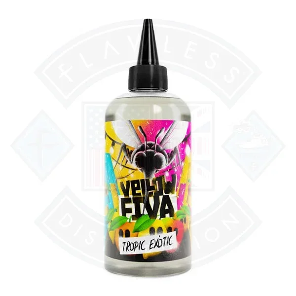 Yellow Fiva Tropic Exotic 0mg 200ml Shortfill E-Liquid