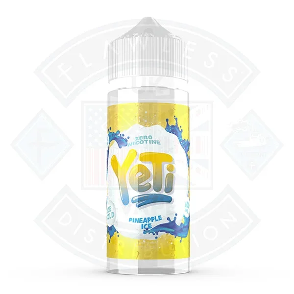 Yeti Pineapple Ice 0mg 100ml Shortfill E-Liquid