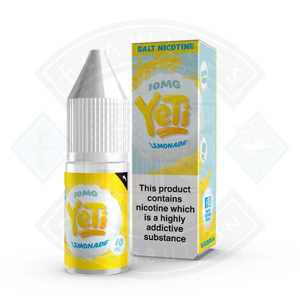 Yeti Salt – Lemonade 10ml E Liquid