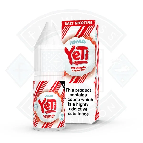 Yeti Salt – Original Candy Cane 10ml E Liquid