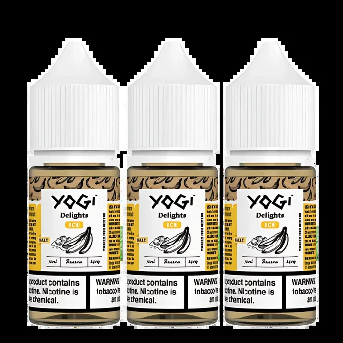 Yogi Delights Banana Ice Synthetic Nicotine Salt 30ml