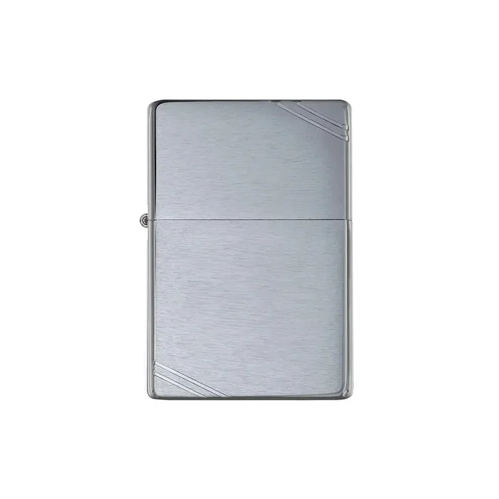 Zippo Lighter – Vintage BR Fin Chrome